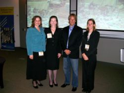 Leah, Dr. Laura Pogue-Gnatek, Rod, and Nikki at the Georgia Tech Leadership Forum in Atlanta.